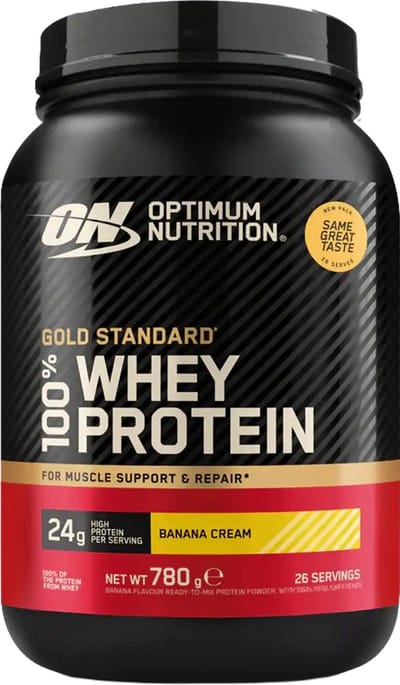 Optimum Nutrition 100% Whey Gold Standard 768 g bananenroom