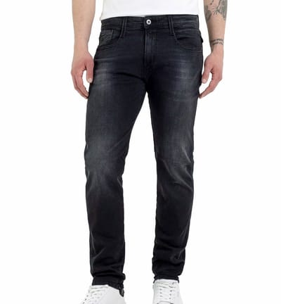 Replay Anbass Pants Jeans Heren - Broek - Zwart - Maat 30/34