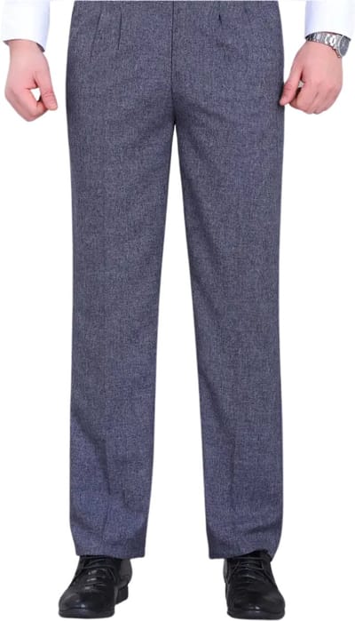 Livano Linnen Broek Heren - Zomerbroek - Volwassenen - Lange Broek - Pantalon - Strandbroek - Zomer - Ibiza Stijl - Grijs - Maat XXS