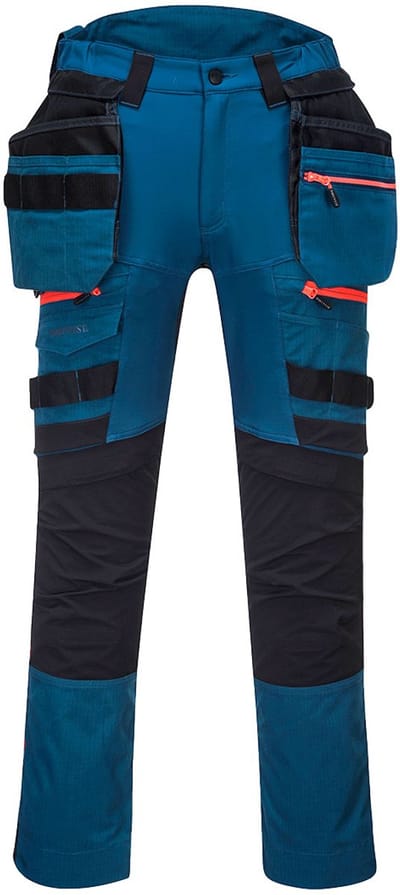 Portwest DX4 Broek met afneembare holsterzakken DX440 - Metro blauw - 41