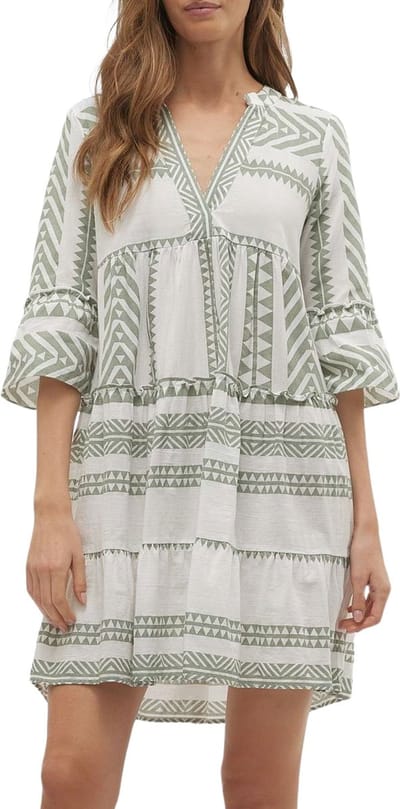 Vero Moda Jurk VMDICTHE Midi-jurk