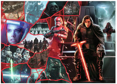 Ravensburger puzzel Star Wars Kylo Ren - 1000 stukjes legpuzzel.