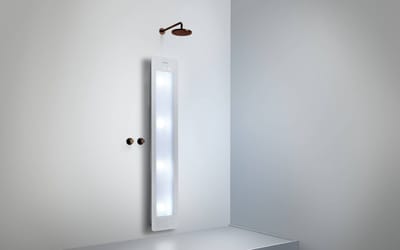 Sunshower Plus L - Opbouw Vlak met Infrarood-licht en UV-licht - White - bewezen Gezondheidsvoordelen