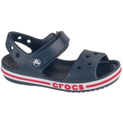 Crocs Bayaband - Sandalen Kinderen - Navy/Peper - Jibbitz Compatibel - Comfortabel