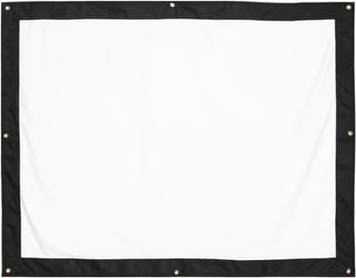 Projectiescherm - Filmdoek Beamer - Thuisbioscoop Creëren - Kreukvrij Polyester - 72 Inch 4:3 - Mat Wit
