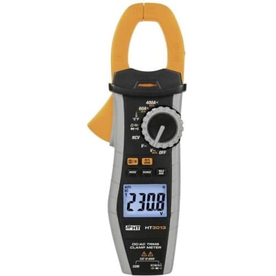 HT Instruments HT3013 Stroomtang Digitaal CAT III 600 V Weergave (counts): 6000