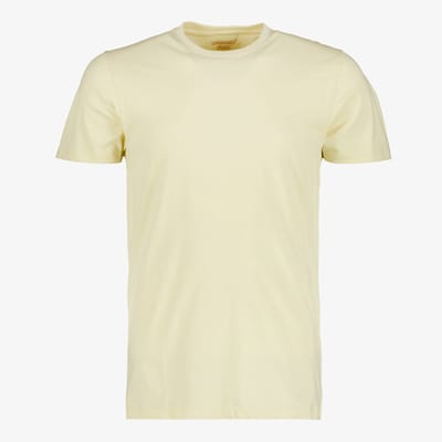 Unsigned heren T-shirt katoen ronde hals groen - Maat S