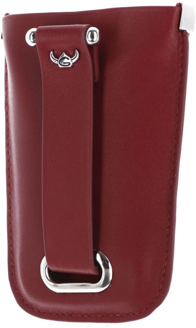 Golden Head Leren sleutelgeval Polo Schlüsseletui 5010 Rot donkerrood