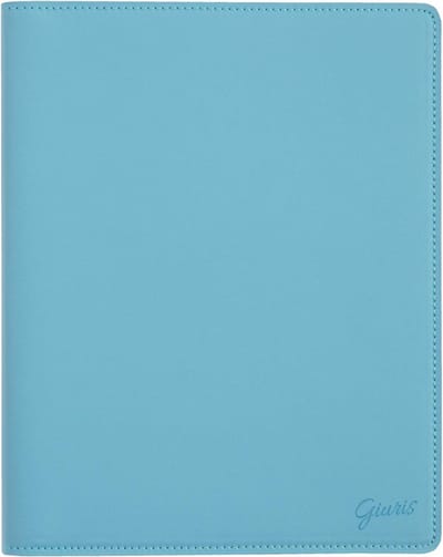 A5 Losbladige Binder 20 Ringen Blauw met Accessoires