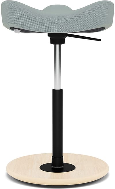 Varier Move zadelkruk, Saliegroen/Naturel Tonal - ergonomisch