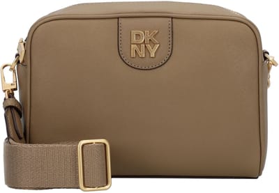 DKNY Carol Schoudertas Leer 22 cm - Dames - shitake