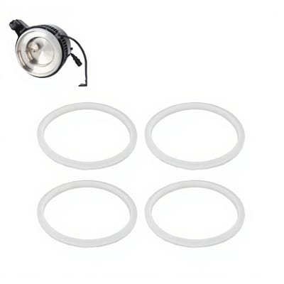 Dailygoods- Afdichtring Waterdicht - Siliconen Afdichtingsring - Hittebestendig - Erosiebestendig - Food Grade - 4 Stuks - Pakkingen