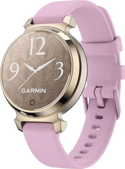By Qubix - Siliconen bandje - Paars - Geschikt voor Garmin Lily 2