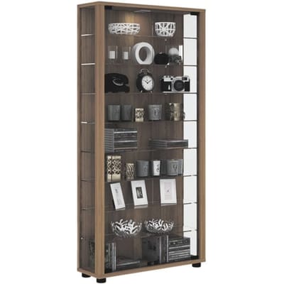 Houten vitrinekast Glazen vitrinekast Staande vitrinekast Lumo Maxi