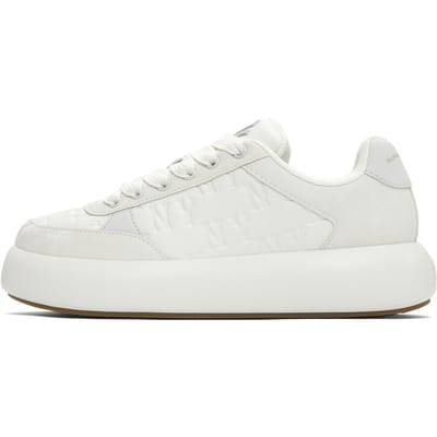 MLB Chunky Classique Confortable Mode Antidérapant Résistant à l'usure Basse en Toile Chaussures Décontractées Baskets Unisexes Blanc 3ASXBMN4N-50GRL 42.5 white