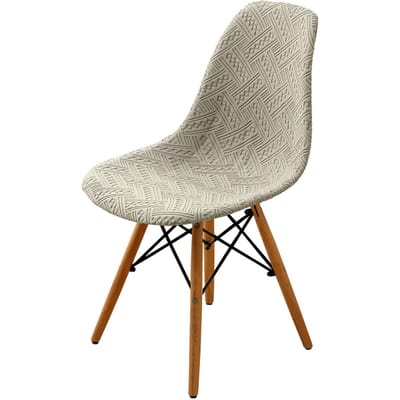 Housse Élastique pour Chaise Eames Housse Nordique Moderne Minimaliste pour Table à Manger et Chaise Housse de Coussin de Chaise Usage Domestique Durable 38*38*40cm