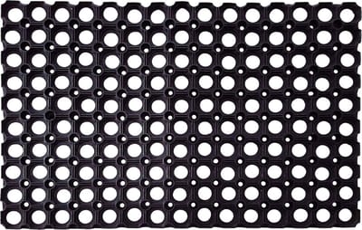 Rubber Ringmat 40 x 60 cm - Schoonloopmat - Deurmat voor binnen en buiten