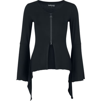 Gothicana by EMP - Gothic Cardigan - Mystical Woods - S tot XXL - voor Vrouwen - zwart