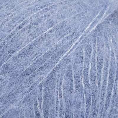 DROPS Brushed Alpaca Silk Uni Colour - 28 oceaanblauw - Wol Garen