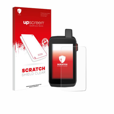 upscreen - Screenprotector voor Garmin Montana 700 / 700i / 750i - Folie Beschermfolie transparant