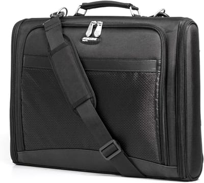 Laptop Tas - Schoudertas Laptop - Reizen met Laptop - Werken uit de Tas - 17.3 Inch - Zwart