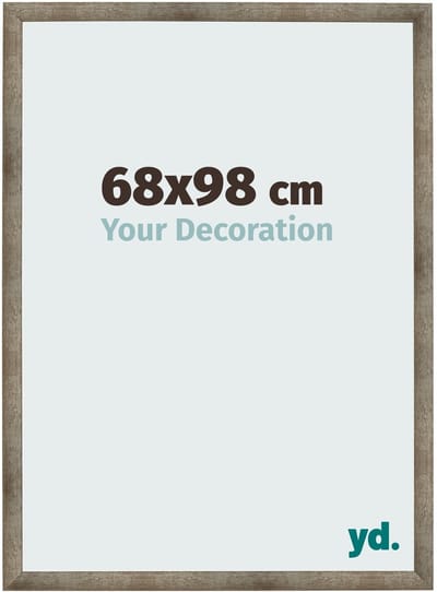 Your Decoration - Fotolijst 68x98 cm - MDF - Metaal Vintage - Bologna