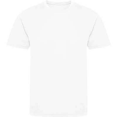 Just Cool Kids´ Recycled Cool T JC201K - ARCTIC WHITE - 7/8 (M)