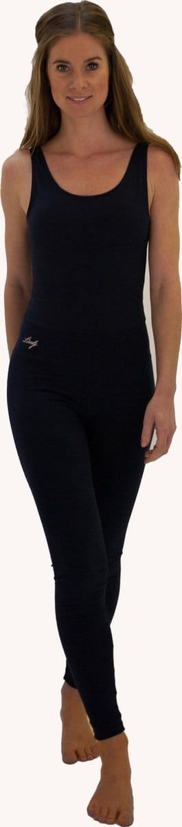 Yoga Jumpsuit Dames – Fitness Jumpsuit One Piece – Sportpak met Open Rug & Uitneembare Pads – Shaping Sport Outfit – Zwart-XS