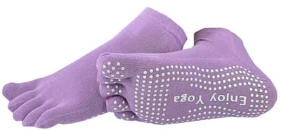 CHPN - Yogasokken - Sportsokken - Yoga - Antislip - Lila - Sokken - Yogasok - Teensokken - 36-40 - Pilatessokken