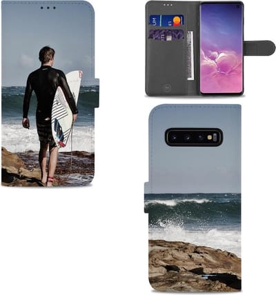 Samsung Galaxy S10 Hoesje Maken: Bookcase met Eigen Foto