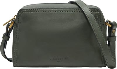 LIEBESKIND BERLIN Schoudertas Chudy Sheep Natural Crossbody Cypress Green Donkergroen