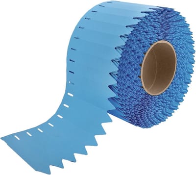 CombiCraft PVC steeketiketten op rol 25x120mm blauw - per 2000 etiketten