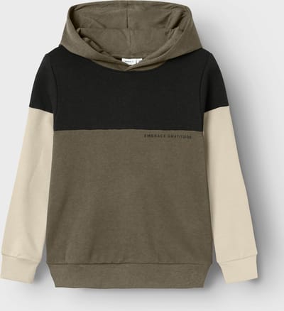 NAME IT - NKMNONADE LS SWEAT WH BRU - Jongens - Sweaters
