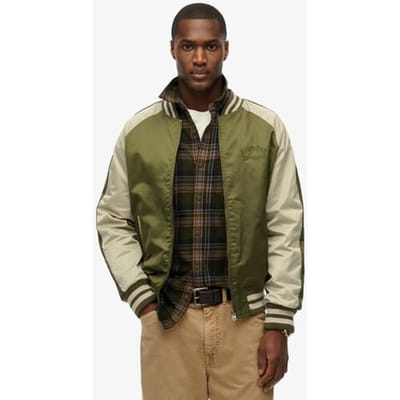 Superdry Souvenir Bomberjack Green Grootte: L