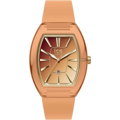 Ice Watch ICE boliday - Dome - Peach cherry sunset 024036 Horloge - Siliconen - Oranje - Ø 40 mm
