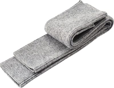 Nivard Armwarmers - Polswarmers - Armwarmers Dames - Duimopening - Wol - Armstukken - Winter - Lichtgrijs - Elastisch