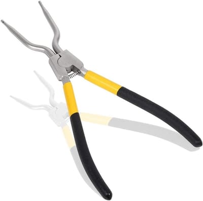 Wasmachine Lente Tool - Deur Seal Tang - Apparaat Reparatie - Roestbestendig Ontwerp - N.v.t. - Geel Zwart