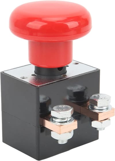 Noodstop Drukknop - Noodschakelaar Veiligheid - Machine Noodstop - IP67 Waterdicht - 50 mm montagegat - Rood