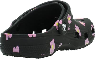 CROCS CLASSIC FLOWER CLOG Zwart 29/30 EU