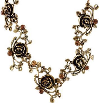 Behave Ketting met roosjes en takjes