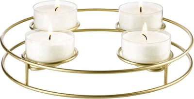 ASA SELECTION A Table d'Or Kaarsenstandaard multifunctioneel d: 24,5 cm / h: 3,6 cm