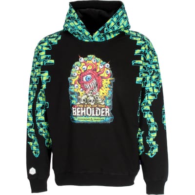 Beholder Hoodie X Dungeons & Dragons zwarte herenhoodie