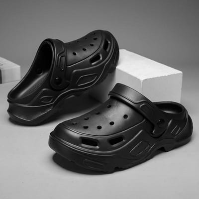 3,5 cm Platform Sandalen met hoge hakken Outdoor EVA Antislip Waterdichte Slippers Comfortabele Zachte Verhogende Schoenen 42-43 gray