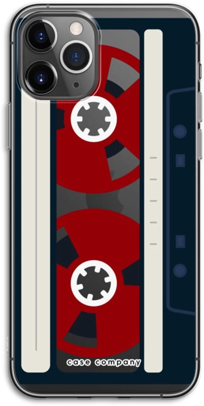 Case Company® - Hoesje geschikt voor iPhone 11 Pro hoesje - Here's your tape - Soft Cover Telefoonhoesje - Bescherming aan alle Kanten en Schermrand