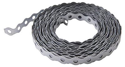 Verzinkte bevestigingsband 17 mm x 10 m - Sterke bevestigingsoplossing voor doe-het-zelf en industriële toepassingen