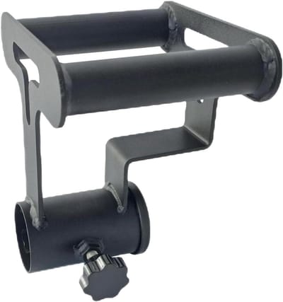 Roei handvat opzetstuk - Hefgreep fitness - Kracht opbouwen - Veilige grip - 24.5 x 17 cm - Zwart
