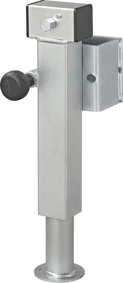 ProPlus Steunpoot - Parkeersteun - Verstelbare Uitdraaisteun - 41-65.5 cm - Stelpoot - Gegalvaniseerd - 1300 kg Draagvermogen - Buitenste buis 6 x 6 cm