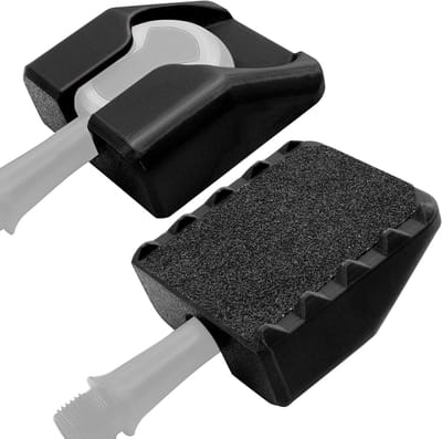 Pedaal Converter - Adapter Omvormer - Fietsen Woon-werkverkeer - Dubbel Antislip Ontwerp - 20 Gram - Zwart