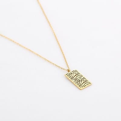 ketting - fijn - hanger - rvs - cadeau tip
