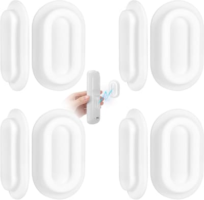 Multifunctionele Wandhouder voor Afstandsbediening - Sterke Magnetische Bevestiging - 4 Stuks, Ideaal voor TV, Organiseer je Ruimte Efficiënt